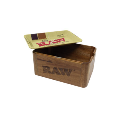 Raw cache box, caixa de madeira