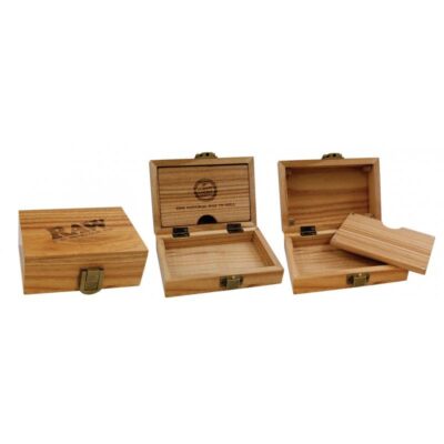 Raw Caixa de Madeira, wood box, stash, armazenamento