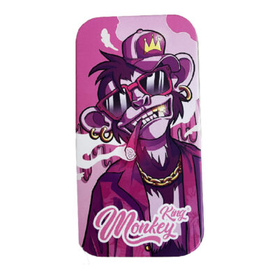 Caixa Metálica Monkey King Pink