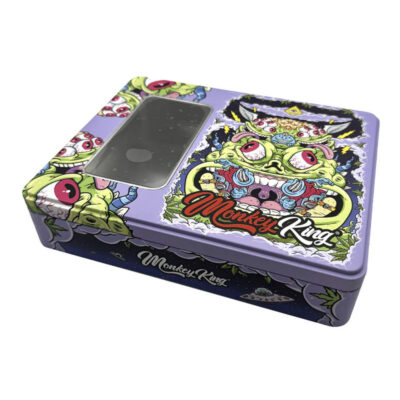 Monkey King Big Tin Metal Box -Space Edition