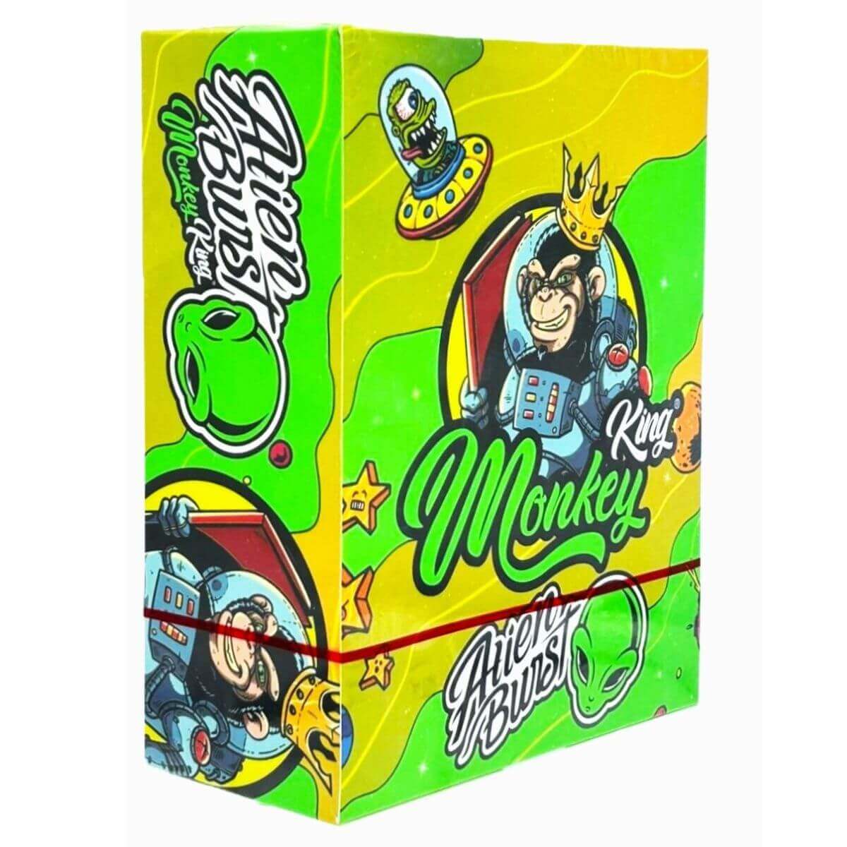 mortalhas monkey king com ilustrações de alienígenas, Monkey King Rolling Papers