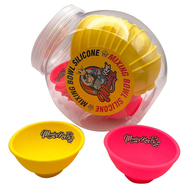 sopeiras de silicone monkey king amarelas e rosas, Monkey King Silicone Sopeira